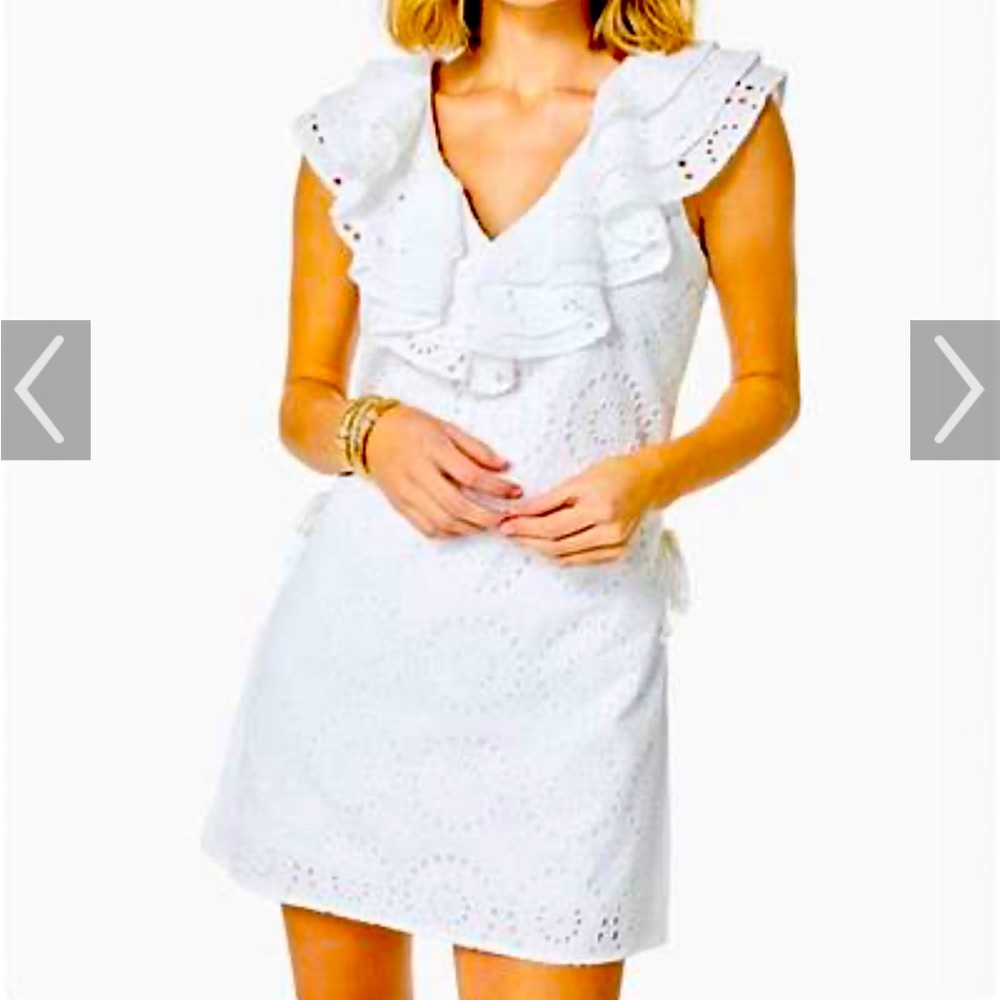 Lilly Pulitzer eyelet white romper